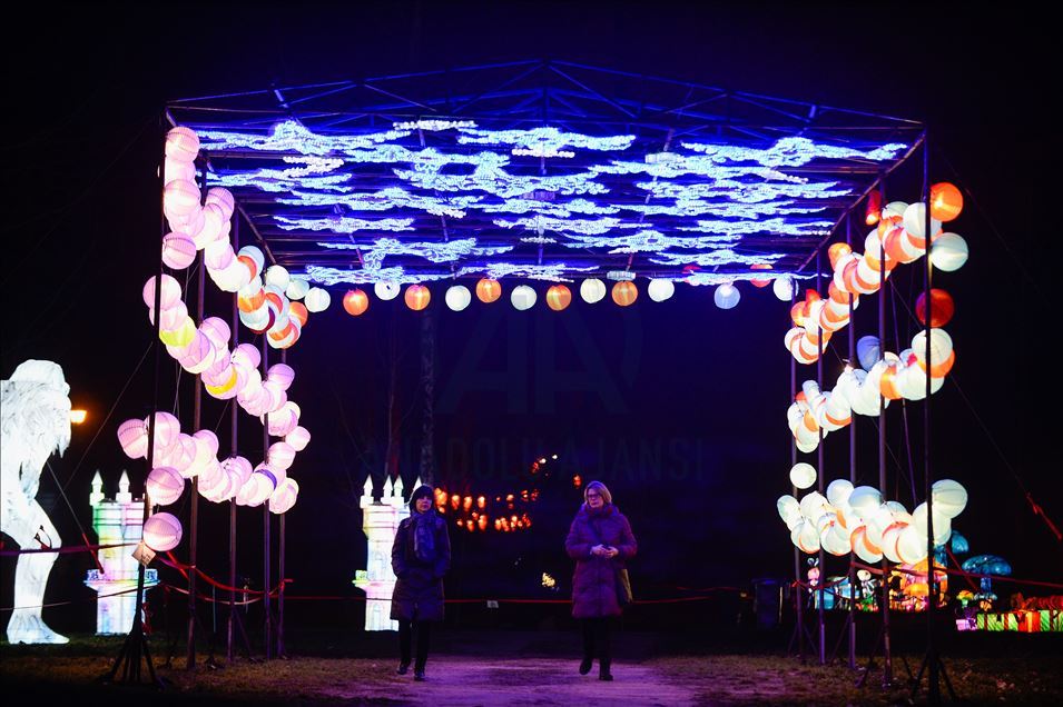 China's festival of light for the first time in Poland