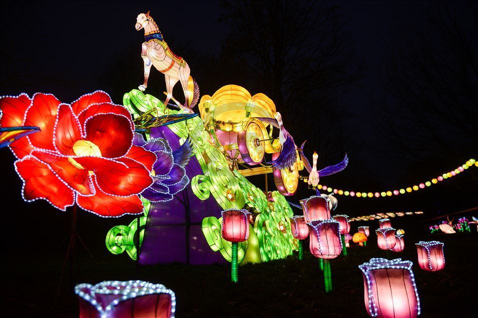 China's festival of light for the first time in Poland