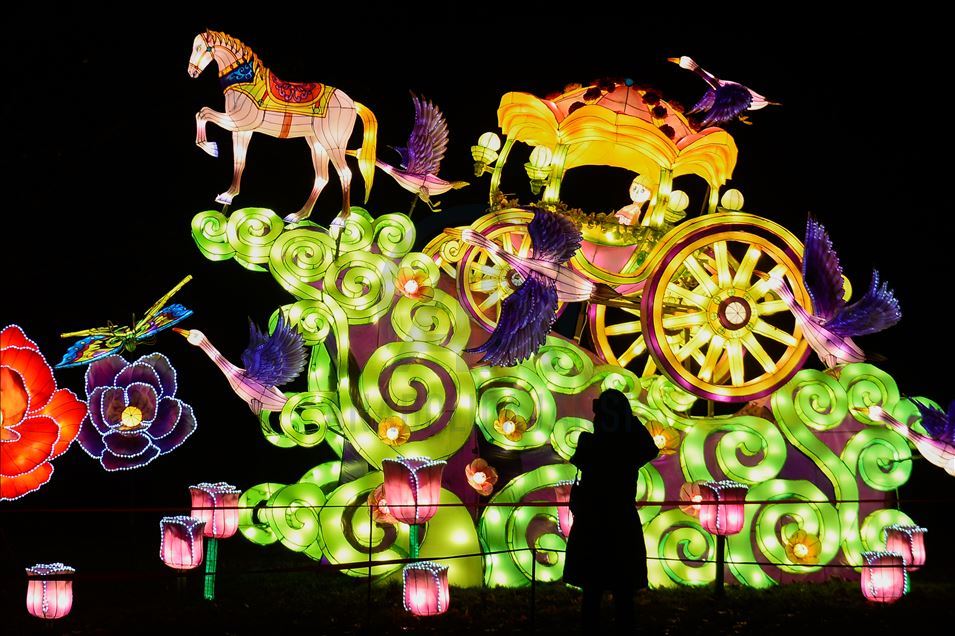China's festival of light for the first time in Poland