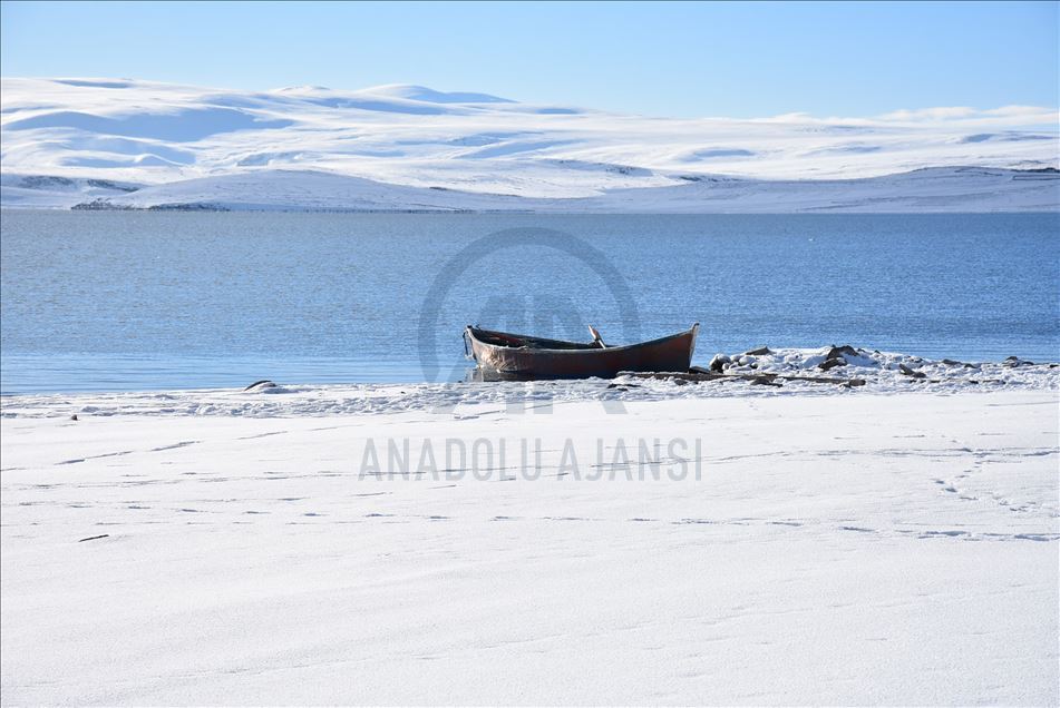 Зимние красоты востока Турции: озеро Айгыр

