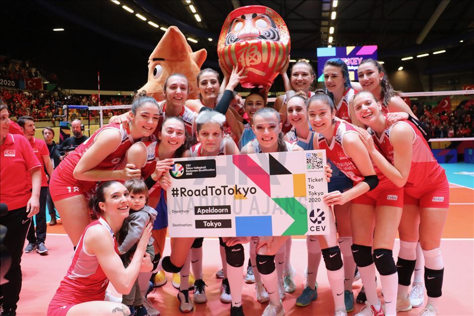 A Milli Kadın Voleybol Takımı olimpiyatlara katılmaya hak kazandı