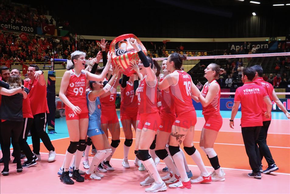 A Milli Kadın Voleybol Takımı olimpiyatlara katılmaya hak kazandı