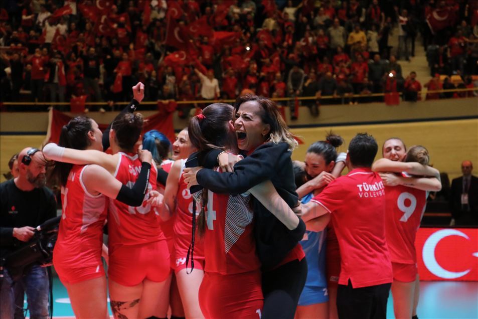 A Milli Kadın Voleybol Takımı olimpiyatlara katılmaya hak kazandı
