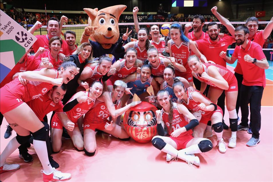 A Milli Kadın Voleybol Takımı olimpiyatlara katılmaya hak kazandı