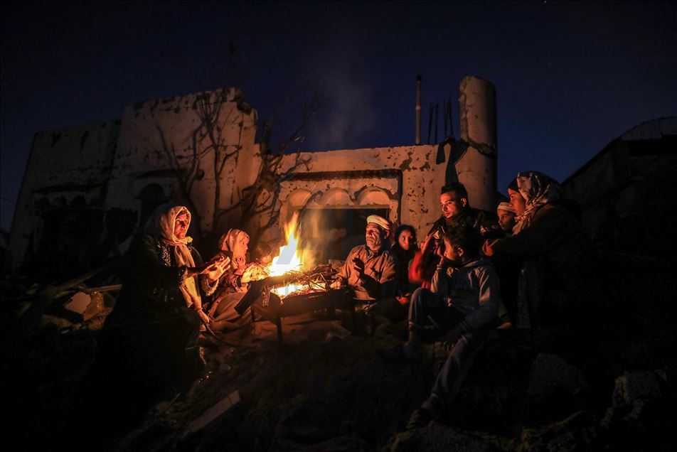 Struggle of Palestinian family in Gaza