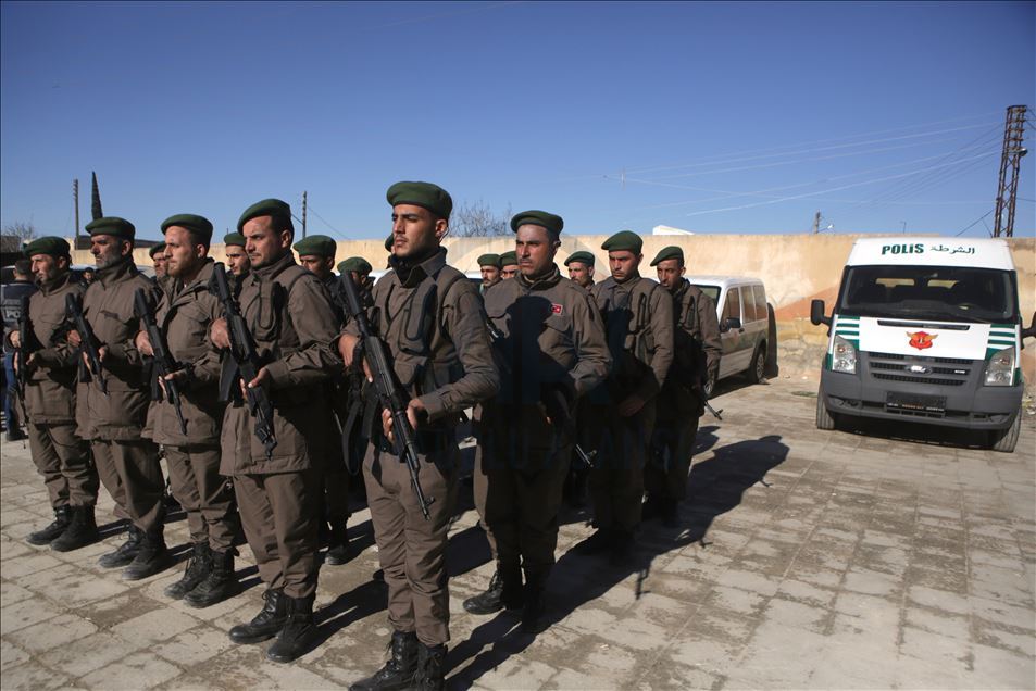 Syrian Local Policemen to ensure security of Tal Abyad