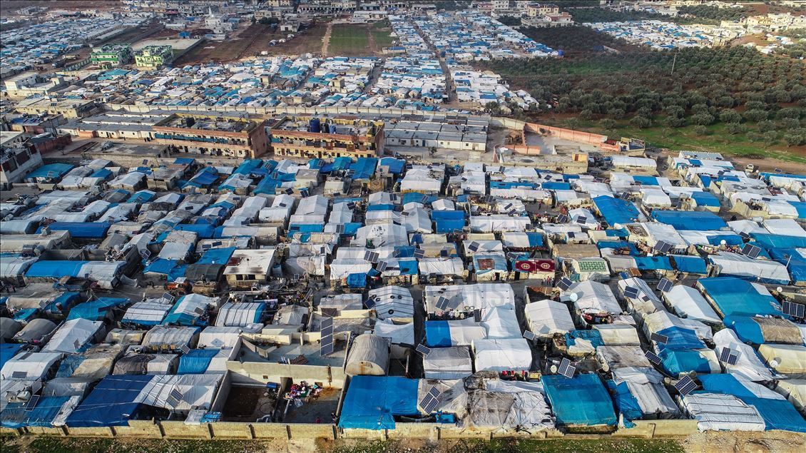 İdlib'deki çadır kentler doldu, taşıyor
