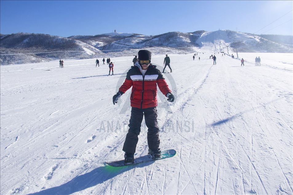 Ovacik ski resort in eastern Turkey attracts visitors