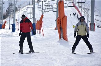 Palandöken ... destination privilégiée pour les citadins turcs pour skier et se détendre