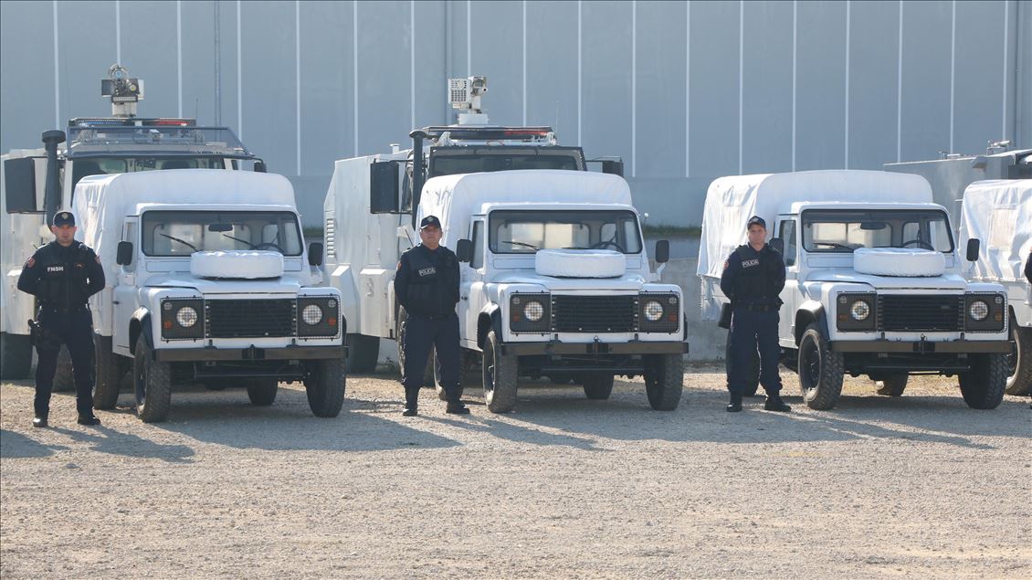 Turkey donates equipment to Albanian police