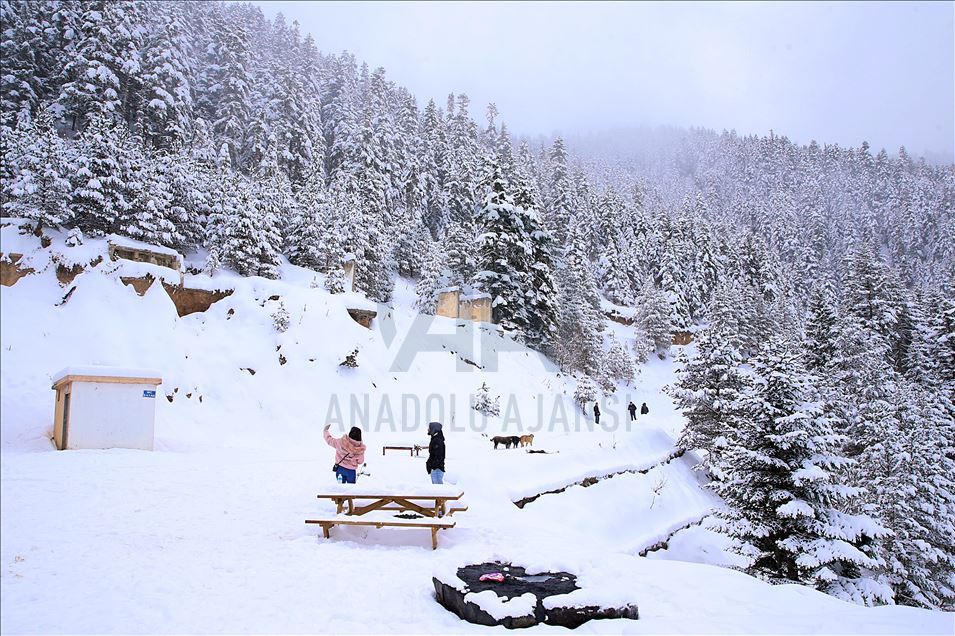Trabzon'da kar yağışı