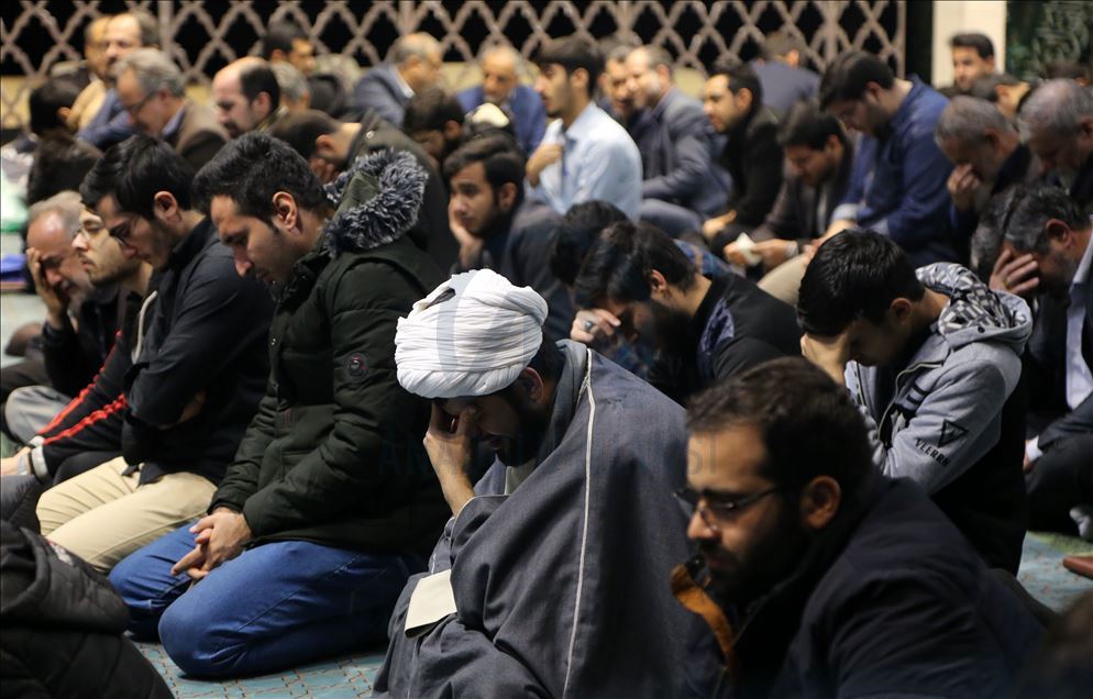 Süleymani ile Ukrayna uçağında hayatını kaybedenler Tahran'da anıldı
