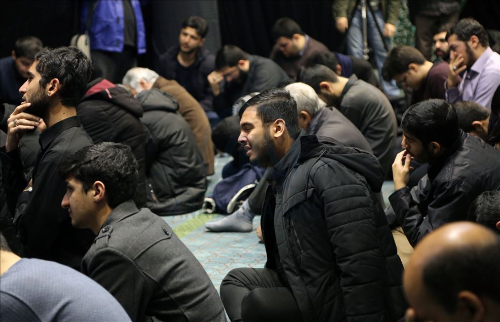 Süleymani ile Ukrayna uçağında hayatını kaybedenler Tahran'da anıldı
