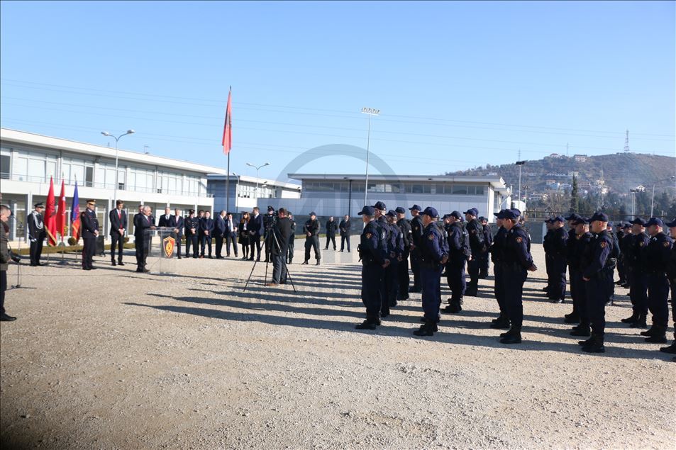 Turkey donates equipment to Albanian police