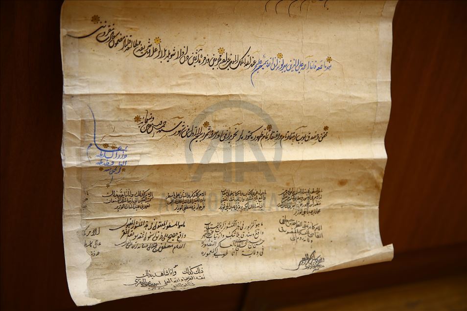 أذربيجان.. العثور على وثيقة أرشيفية تحمل ختم سليمان القانوني
