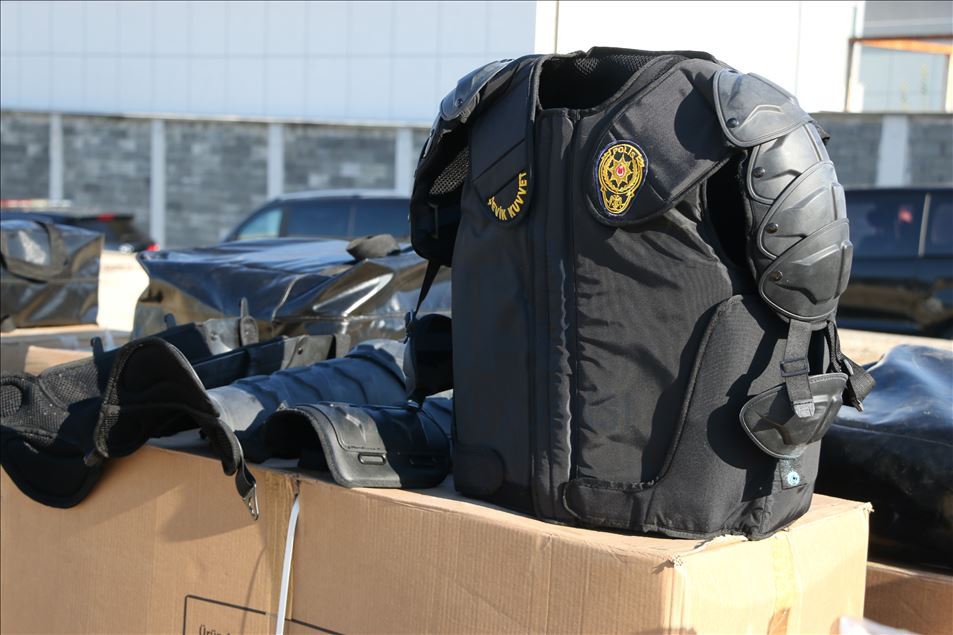 Turkey donates equipment to Albanian police