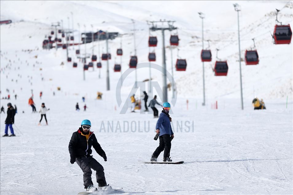 Erciyes'in pistleri yarıyıl tatilinde dolacak