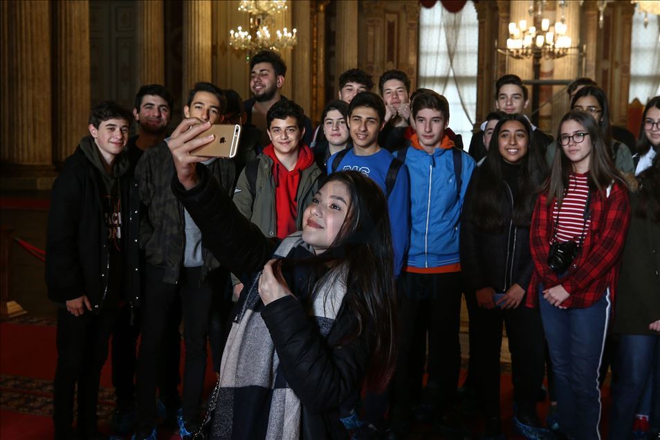Dolmabahçe Sarayı'nda "Müzede Selfie Günü" etkinliği