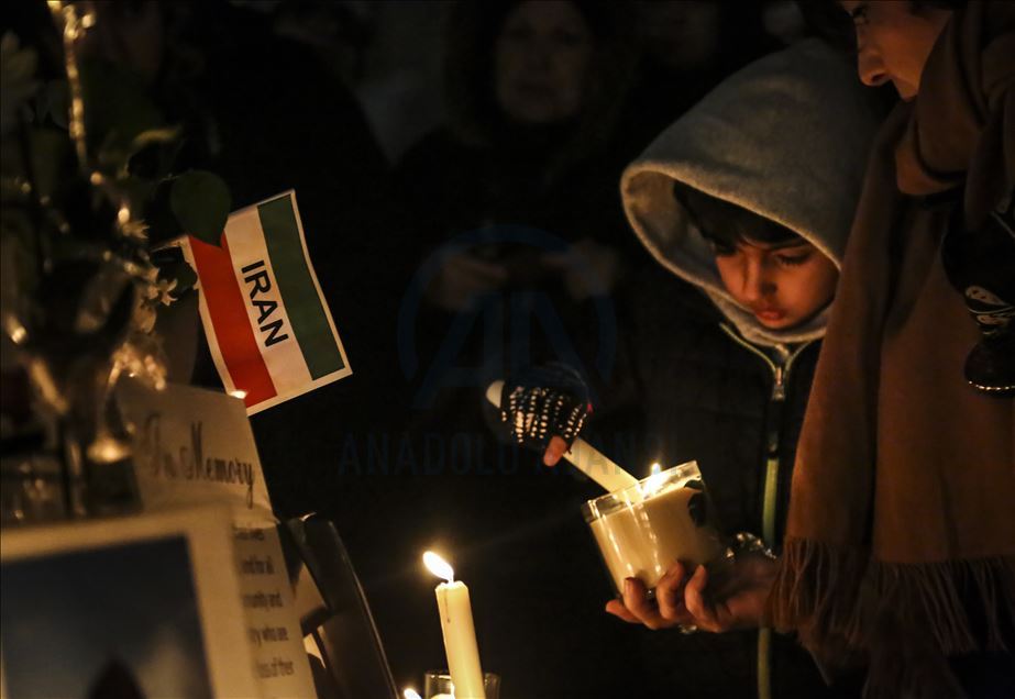 "Seventh Day Vigil" for Iran plane crash victims