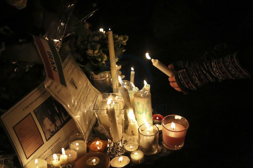 "Seventh Day Vigil" for Iran plane crash victims