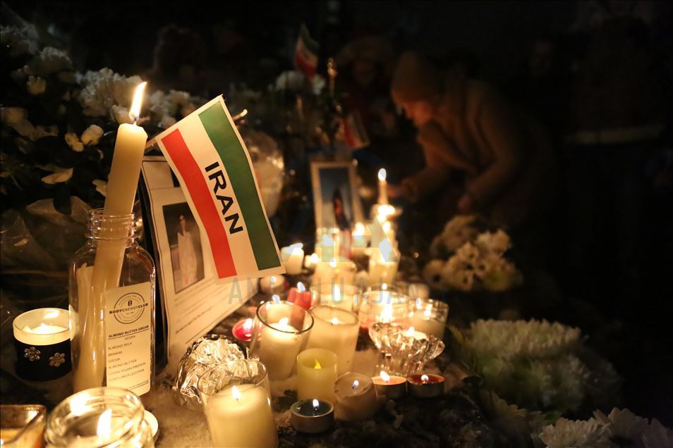 "Seventh Day Vigil" for Iran plane crash victims