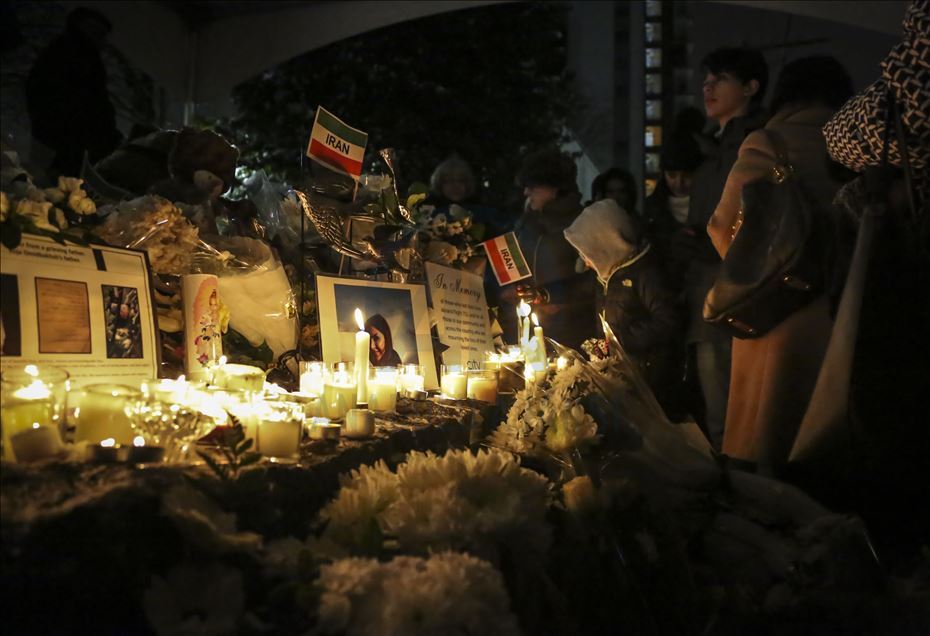 "Seventh Day Vigil" for Iran plane crash victims