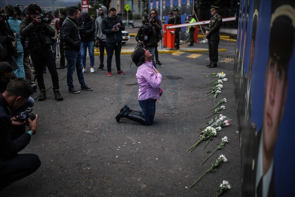 Se cumple un año del atentado a academia de policía en Bogotá donde murieron 23 personas