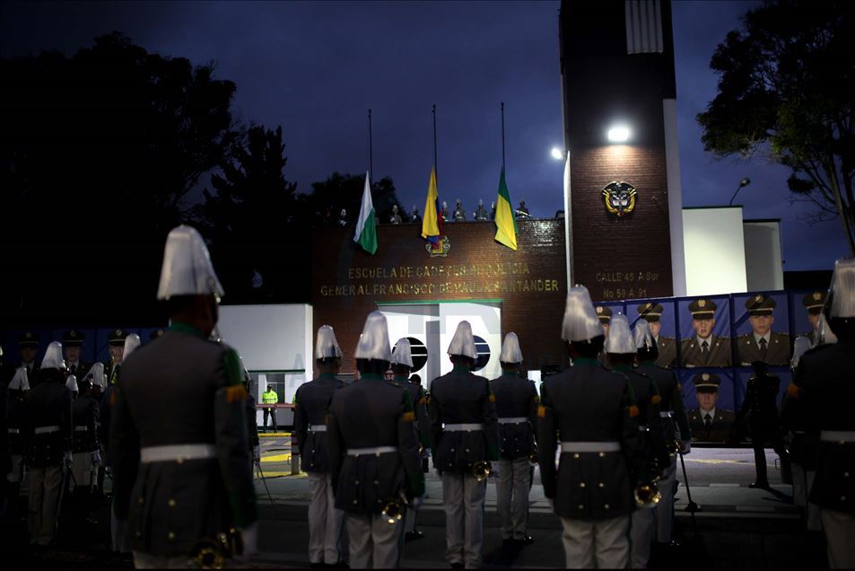 Se cumple un año del atentado a academia de policía en Bogotá donde murieron 23 personas