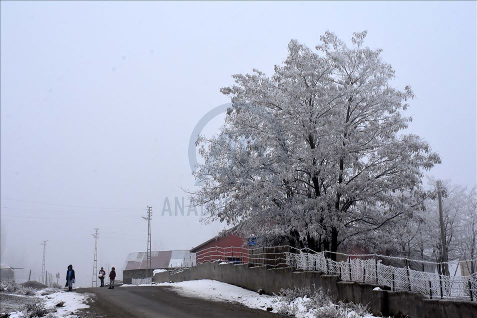 كهش و ههوایهكی سارد خۆرههڵاتی توركیای گرتووهتهوه