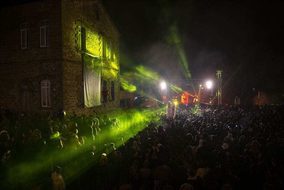 Balkan geleneği "Bocuk Gecesi" Edirne'de kutlandı
