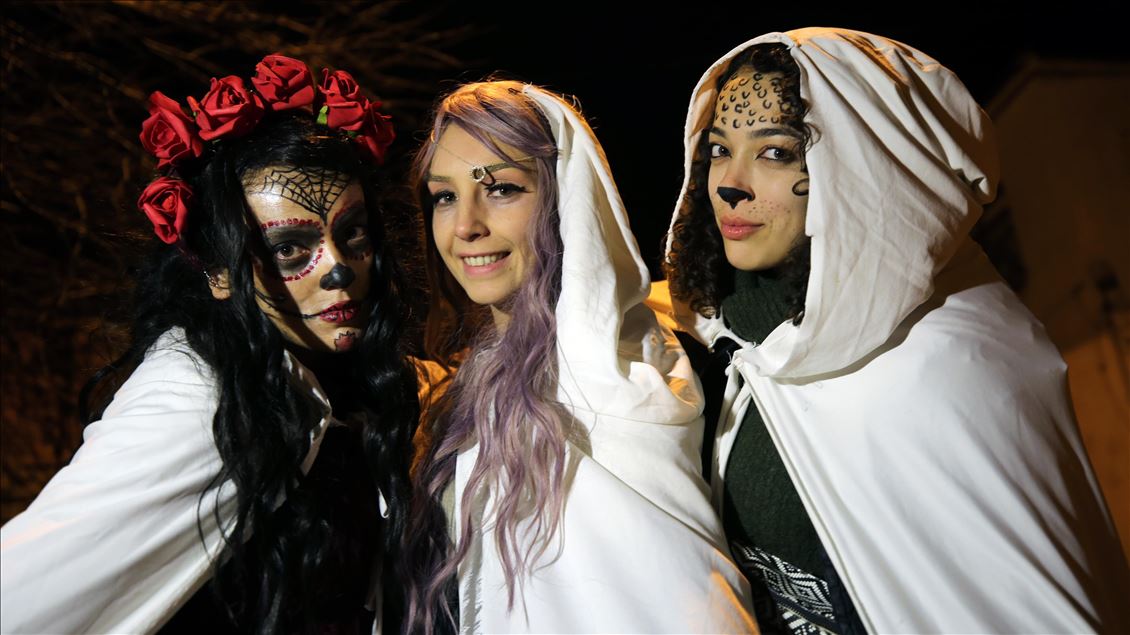 Edirne'de Balkan geleneği Bocuk Gecesi etkinliği düzenlendi
