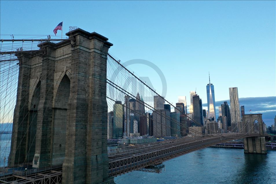 New York'ta gün doğumu