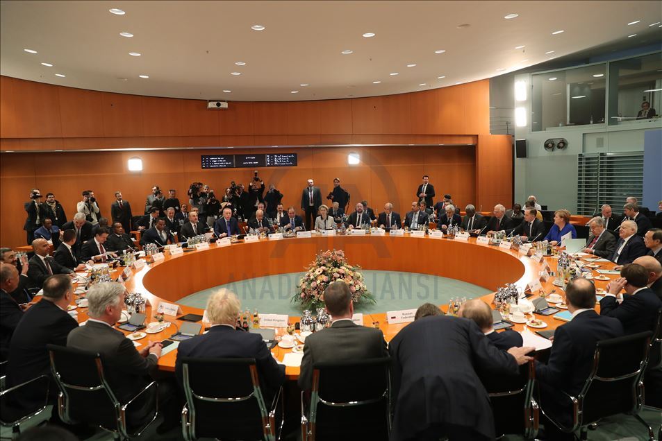 آغاز اجلاس لیبی در برلین