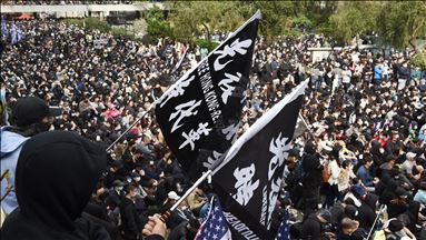 Hong Kong'da seçim reformu protestosu