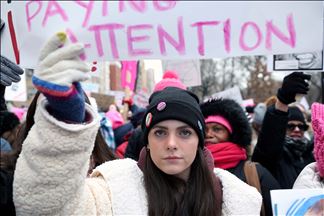 Marcha de las Mujeres 2020 en la ciudad de Nueva York