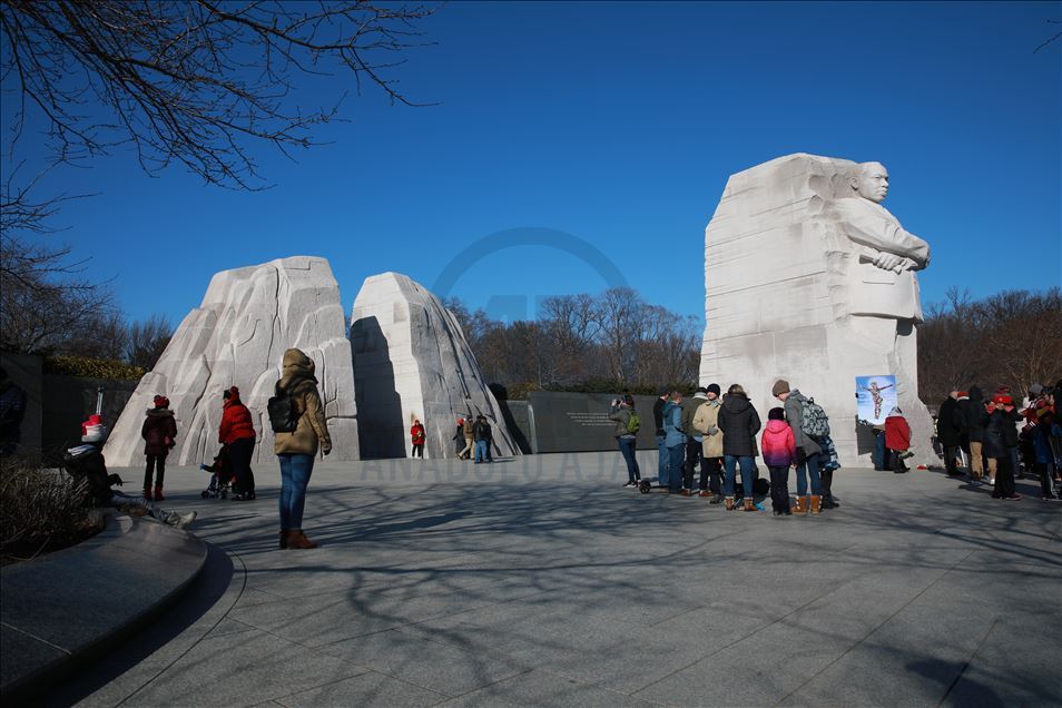 ABD'de Martin Luther King Jr. anıldı