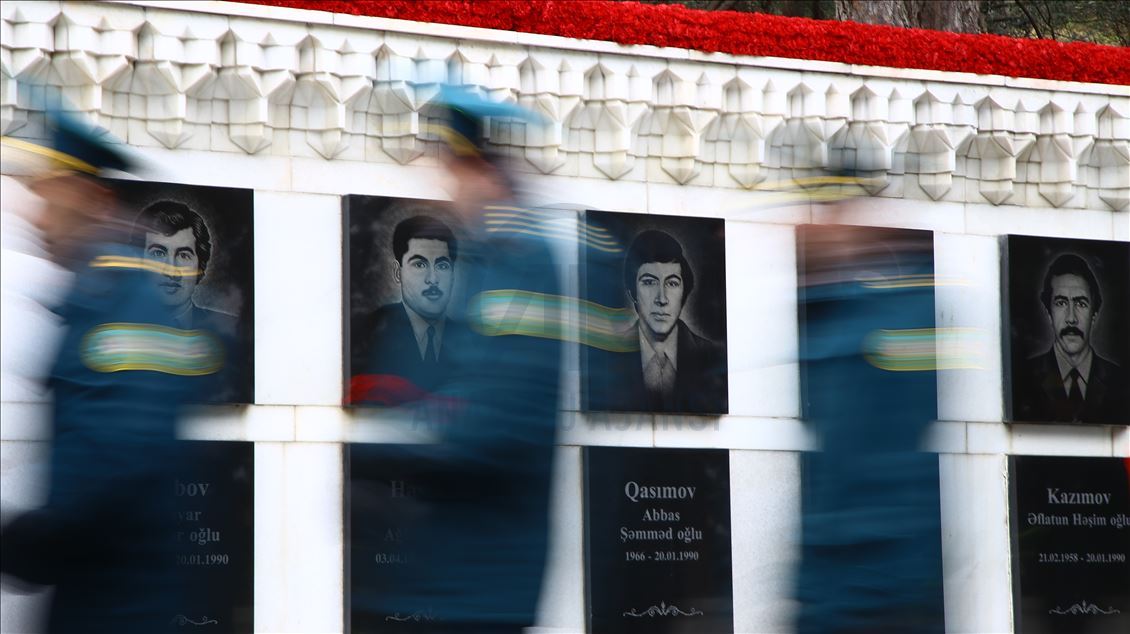 Azerbaycan'da "Kanlı Ocak" kurbanları anılıyor