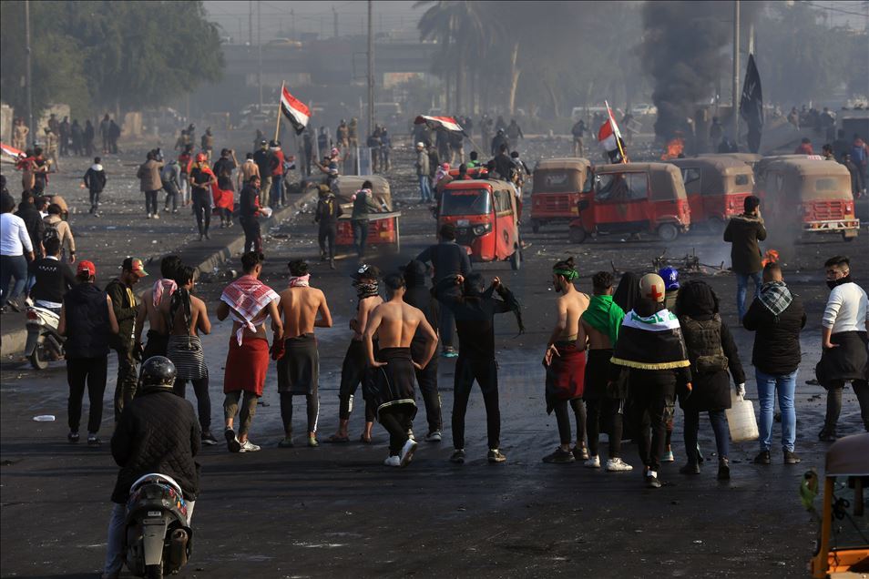 Irak’taki hükümet karşıtı gösteriler