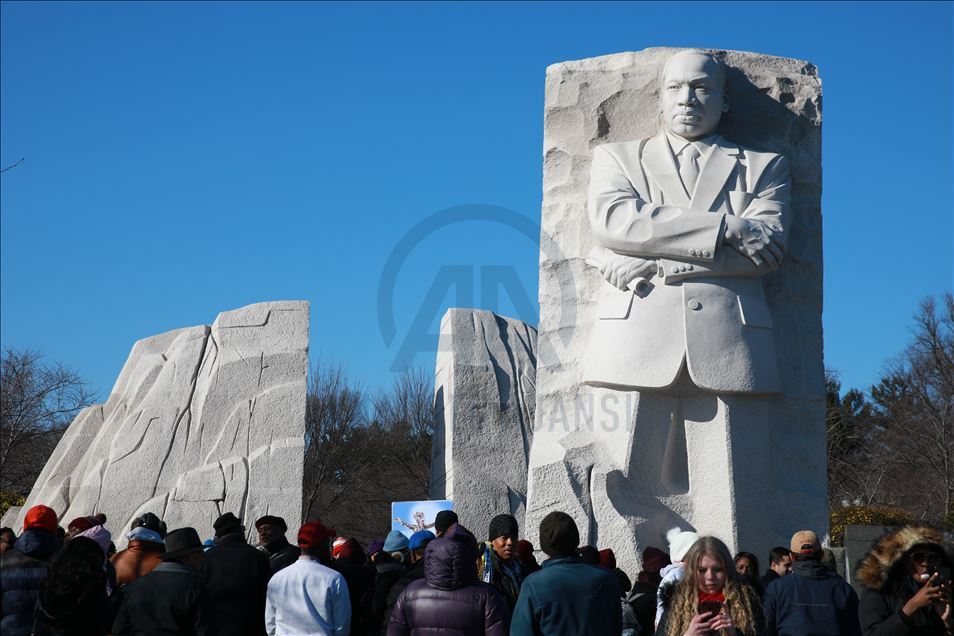 ABD'de Martin Luther King Jr. anıldı