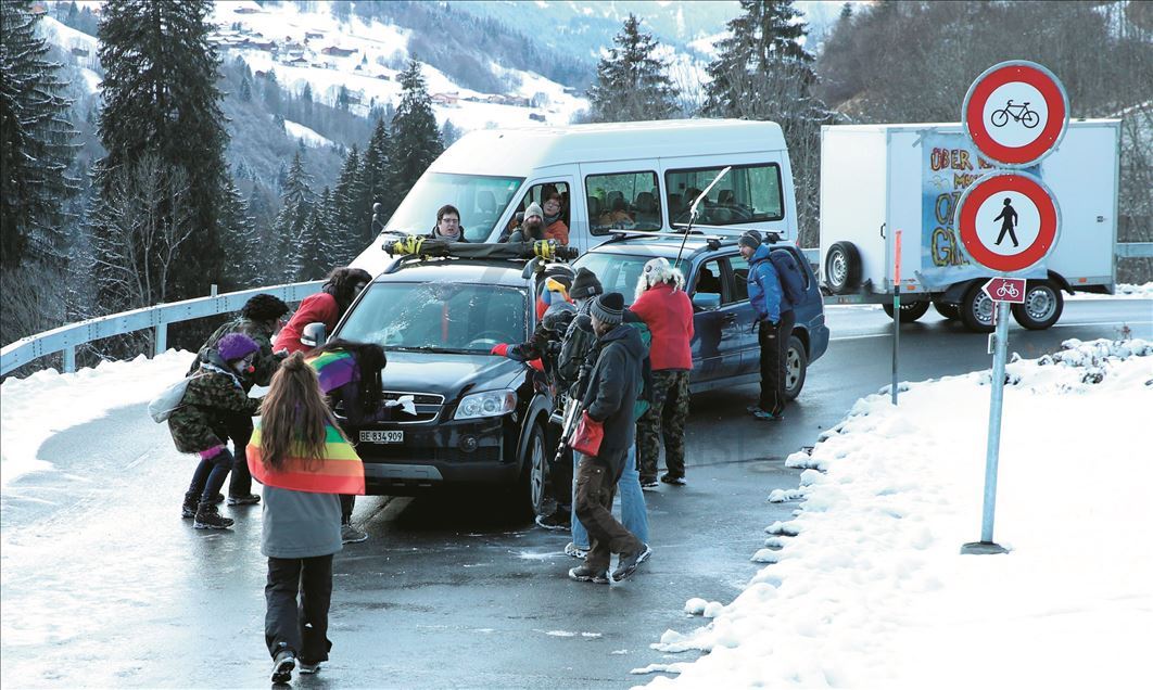 سويسرا.. احتجاجات عشية انطلاق منتدى دافوس

