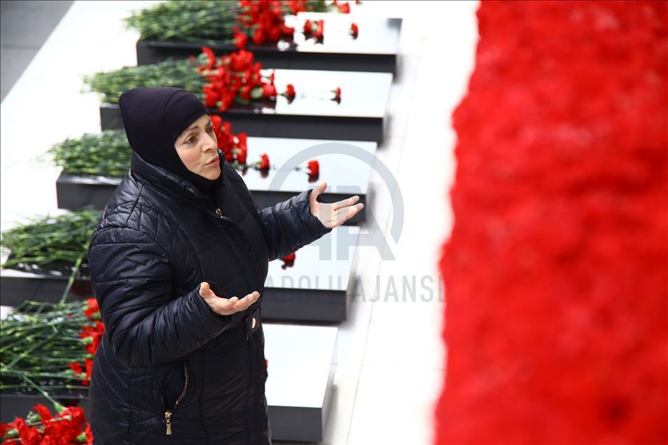 Azerbaycan'da "Kanlı Ocak" kurbanları anılıyor