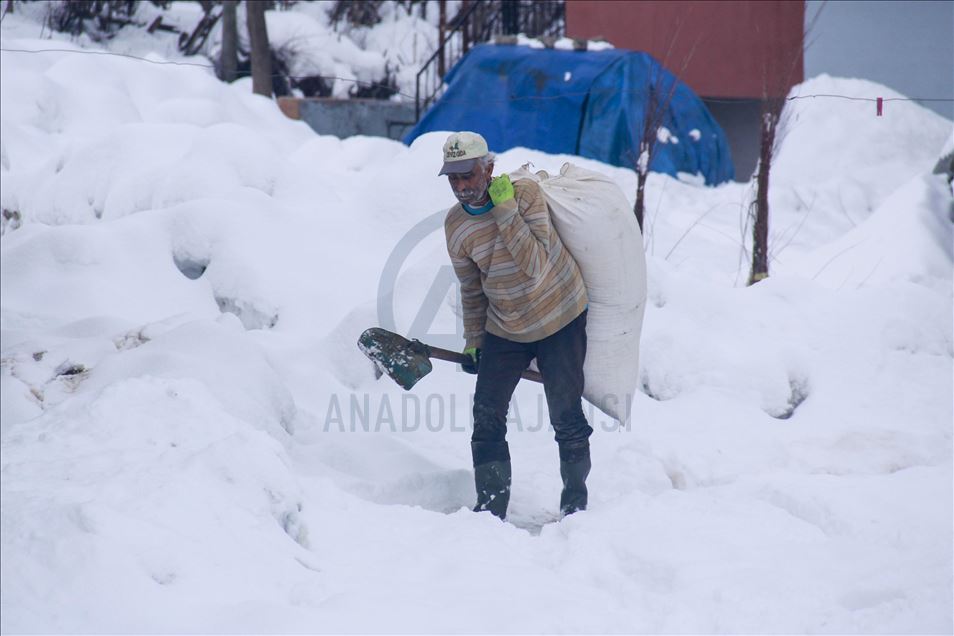 Tunceli'de kış