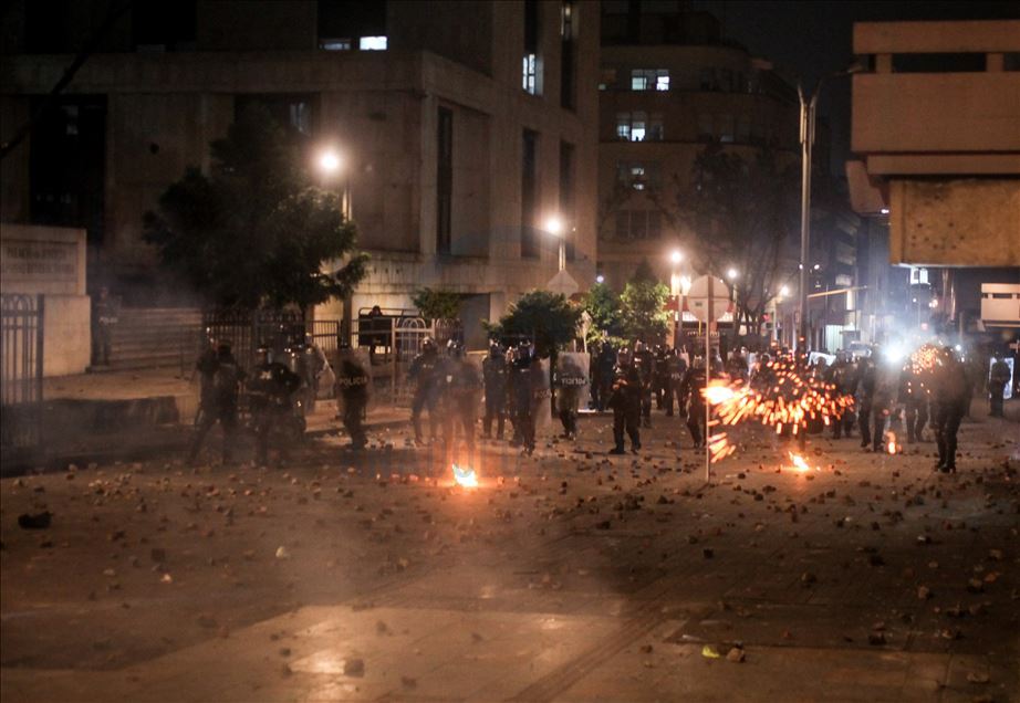 Clashes mark return to protests in Colombia