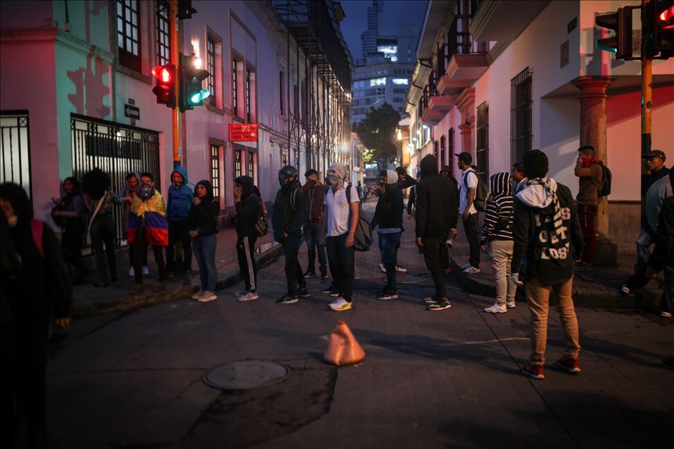 Clashes mark return to protests in Colombia