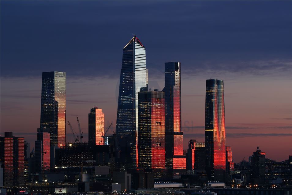 Sunset in New York
