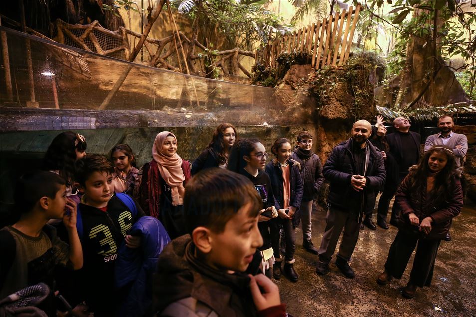 L’aquarium d'Istanbul connaît une forte affluence
