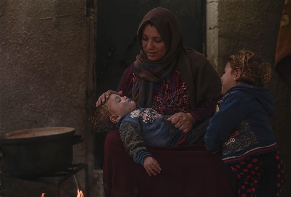 Gazze'de soğuk hava