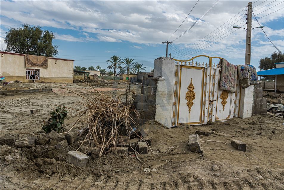 Aftermath of Iran flash flood