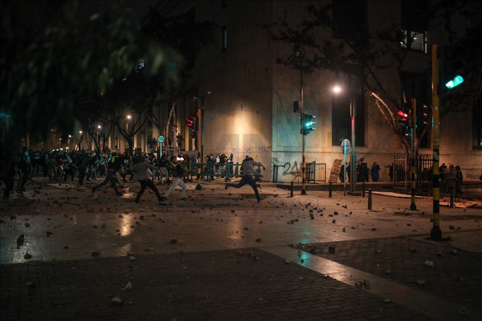 Clashes mark return to protests in Colombia