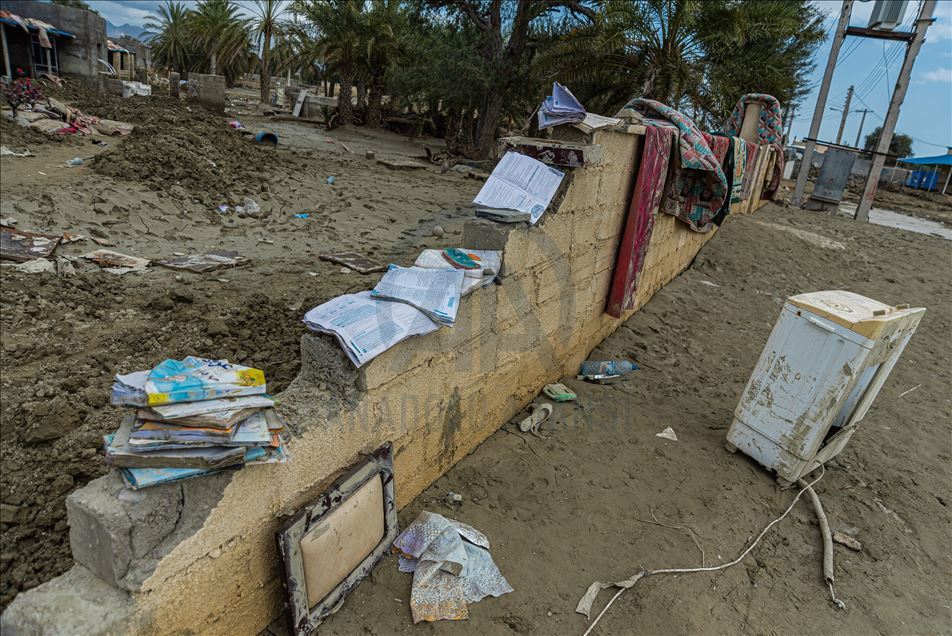 Aftermath of Iran flash flood